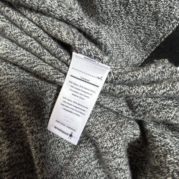Smartwool Womens Shadow Pine Tunic Sweater XL Gray Long Sleeve V-Neck Pullover - Picture 4 of 8